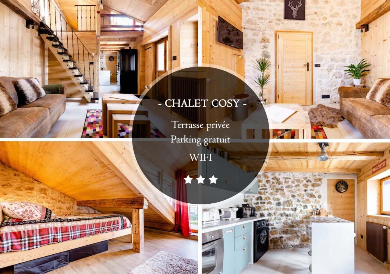 Chalet Annecy 200M Lac, Plage & Montagnes Bagian luar foto